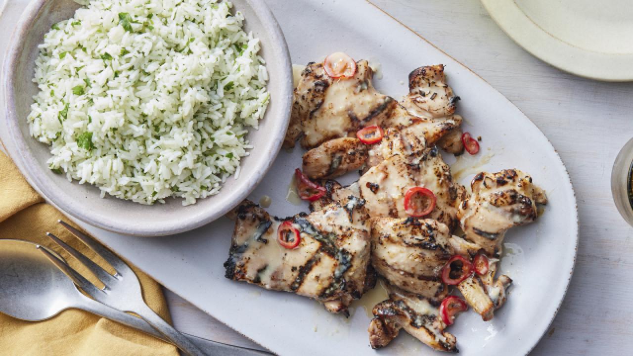 Saucy Coconut Grilled Chicken
