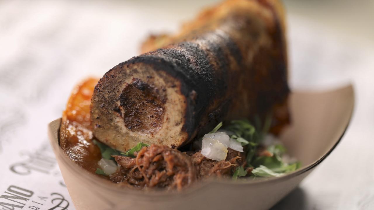 Bone Marrow Tacos at Tuetano Taqeria