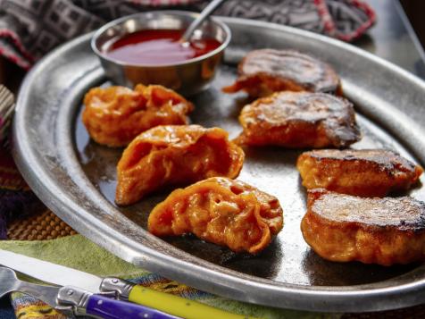 Ms. Chi's Jumbo Cheeseburger Potstickers