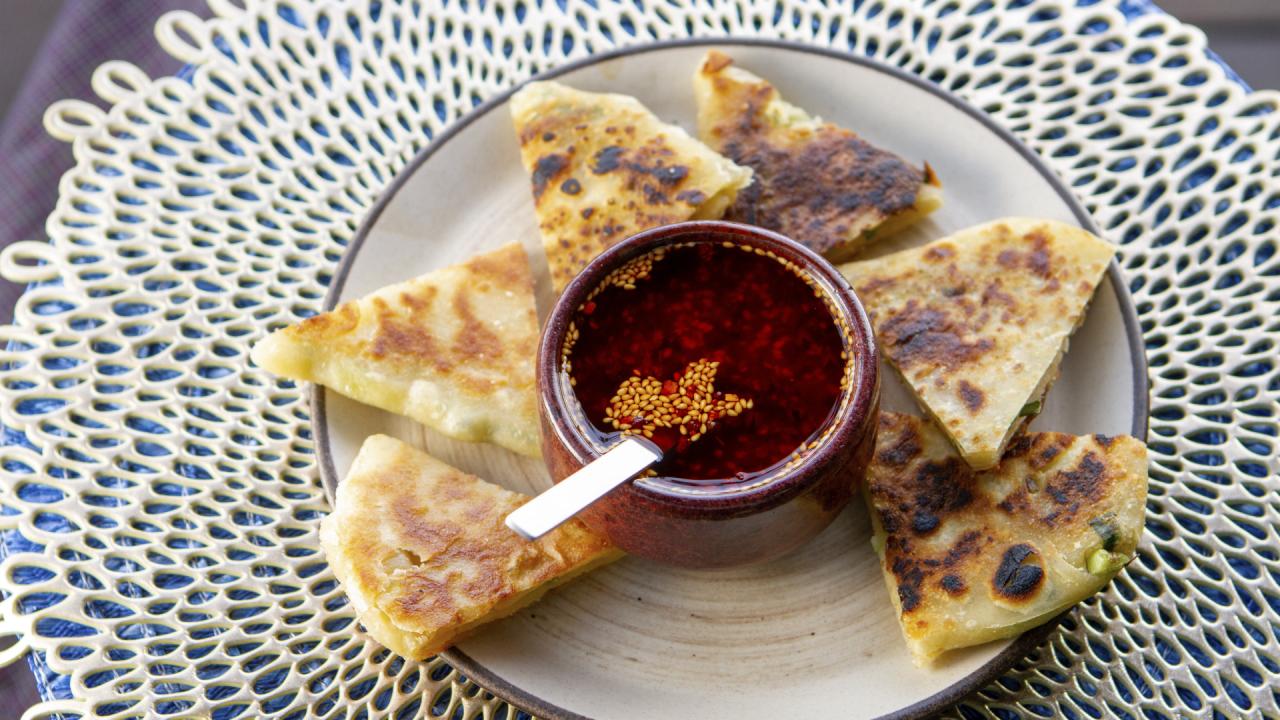 Vegan Scallion Pancakes