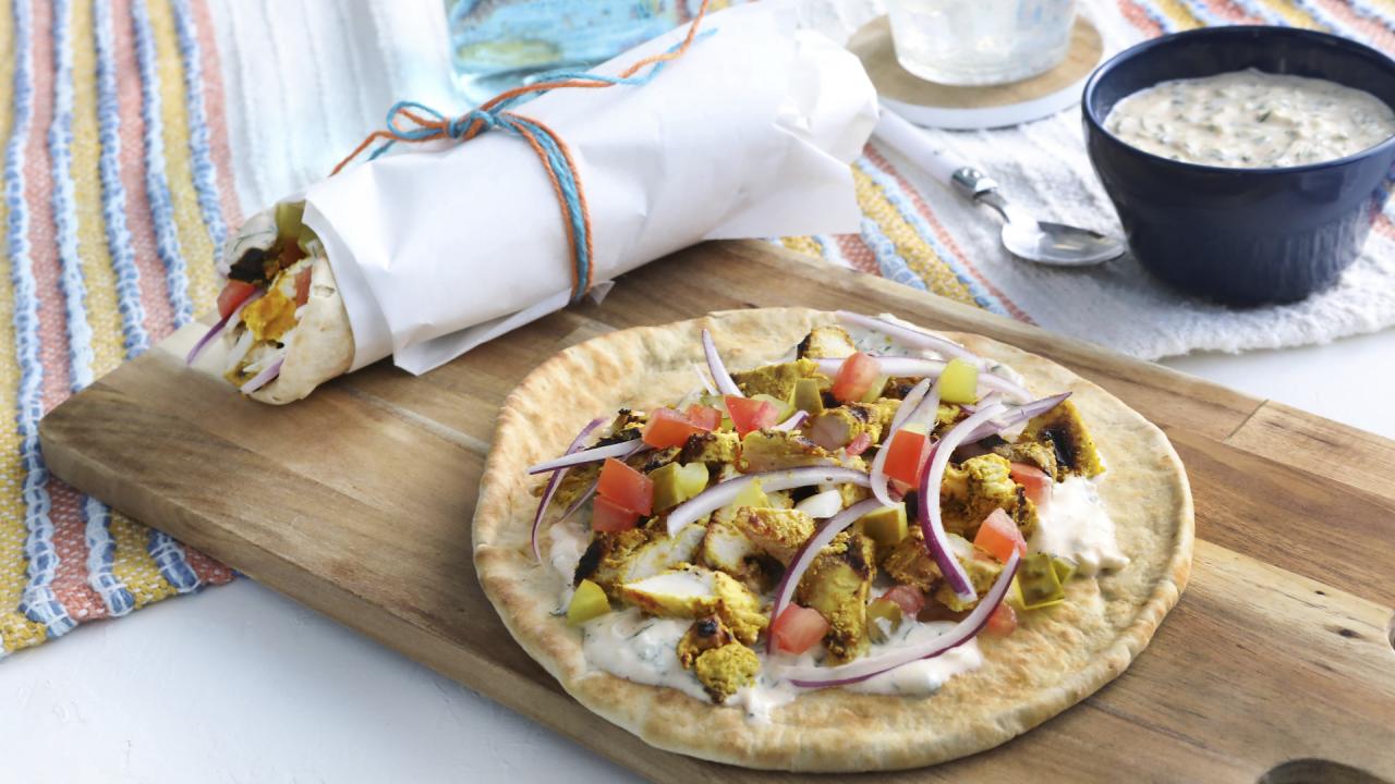 Chicken Shawarma Gyros