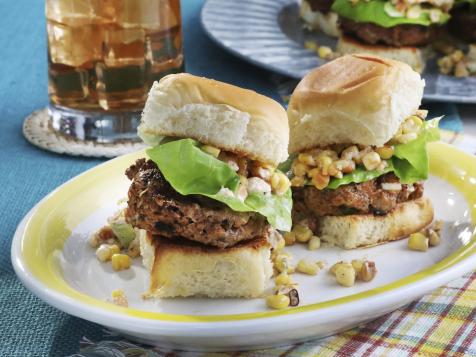 Burger Sliders with Esquites