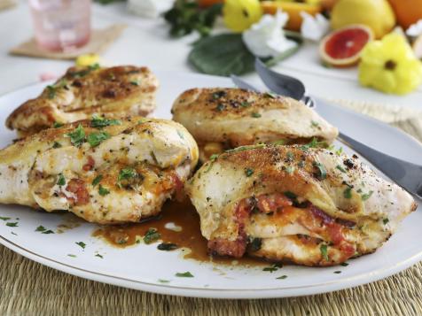 Scalloped Potato-Stuffed Chicken