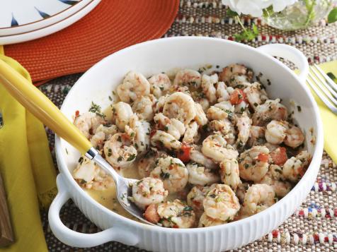 Lemony Herb Shrimp Scampi