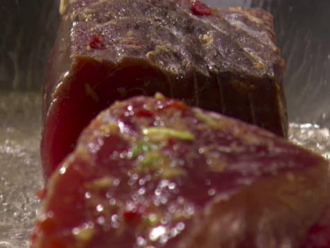 Marinated Seared Tuna Steak