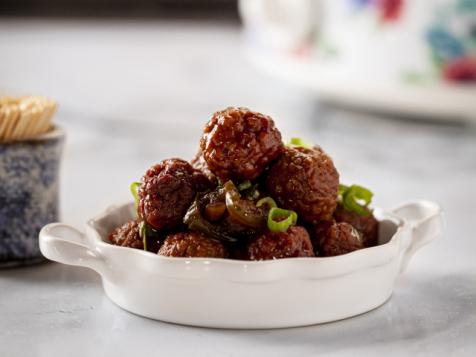 Spicy Grape Jelly Meatballs