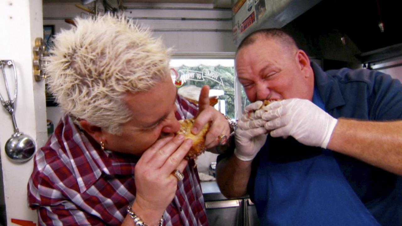 Triple-D Triple Play Burger