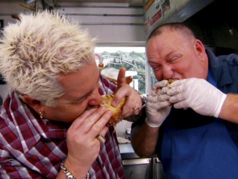 Triple-D Triple Play Burger