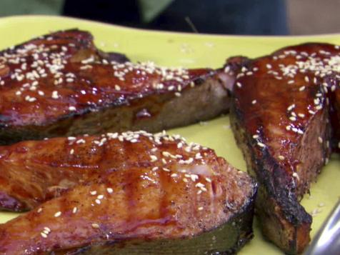 Hoisin Barbecue Grilled Salmon