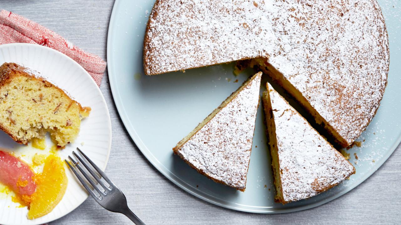 Almond Citrus Olive Oil Cake