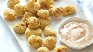Lightened-Up Popcorn Shrimp