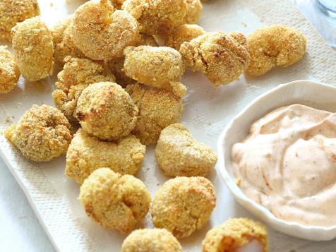 Lightened-Up Popcorn Shrimp