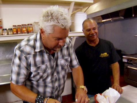 Guy Fieri Goes in Search of Traditional Pork Pozole