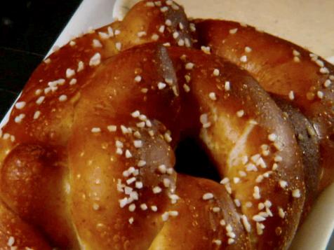 Pretzels and Beer-Cheese Sauce
