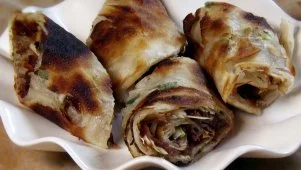 Peaceful Restaurant Beef Rolls