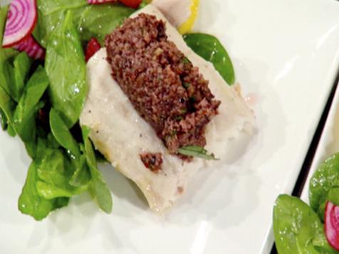 Mahi Mahi and Olive Loaf