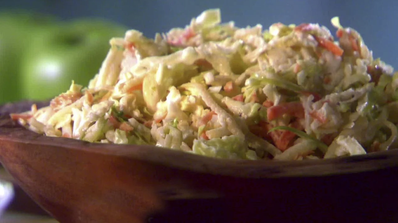 Apple-Raisin Coleslaw