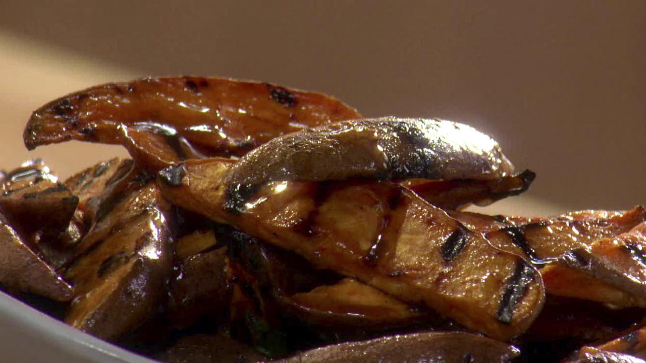 Maple-Butter Sweet Potatoes