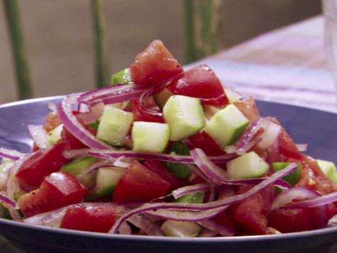 Cucumber, Tomato & Onion Salad