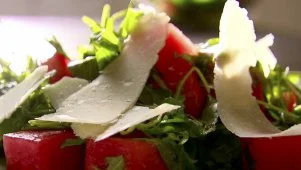 Watermelon and Arugula Salad