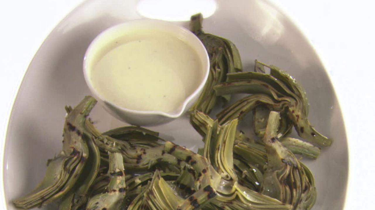 Giada's Grilled Artichokes