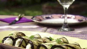 Eggplant Rolls With Ricotta
