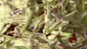 Broccoli-Stem and Carrot Slaw