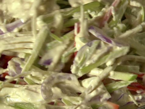Broccoli-Stem and Carrot Slaw