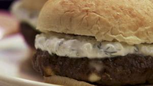 5-Ingredient Lamb-Feta Burgers