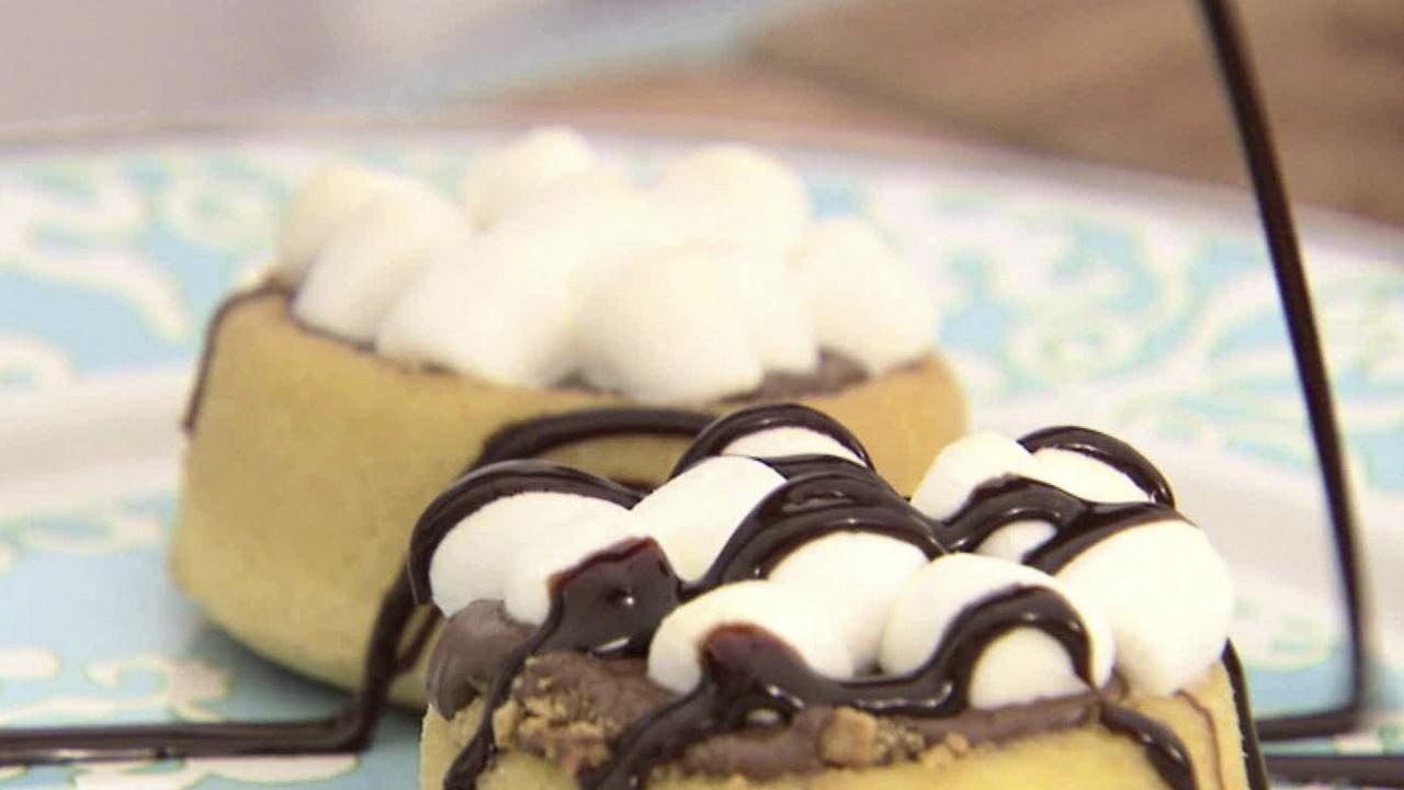 Sandra's Grilled S'Mores Cakes