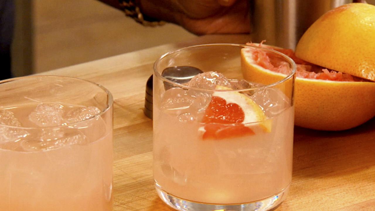 Gina's Grapefruit Gimlet
