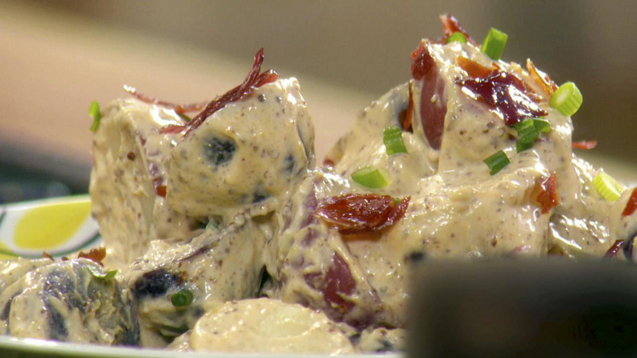 Creamy Potato-Prosciutto Salad