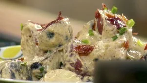 Creamy Potato-Prosciutto Salad