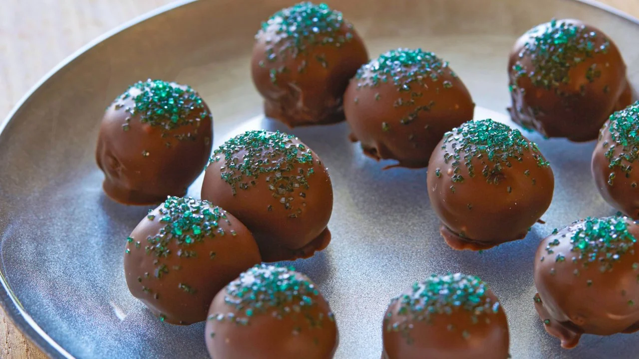 Ree's Mint Chocolate Truffles