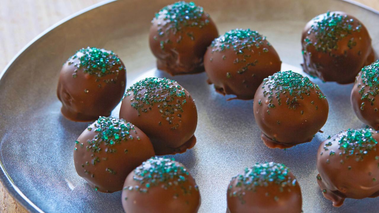 Ree's Mint Chocolate Truffles