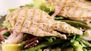 Mediterranean Salad & Chicken