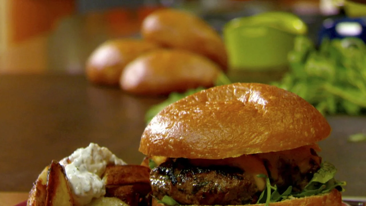 Rarebit Smash Burgers