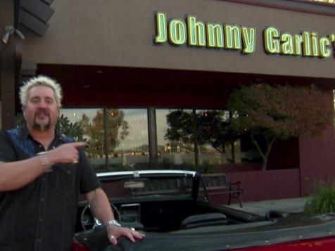 Guy Visits Johnny Garlic's