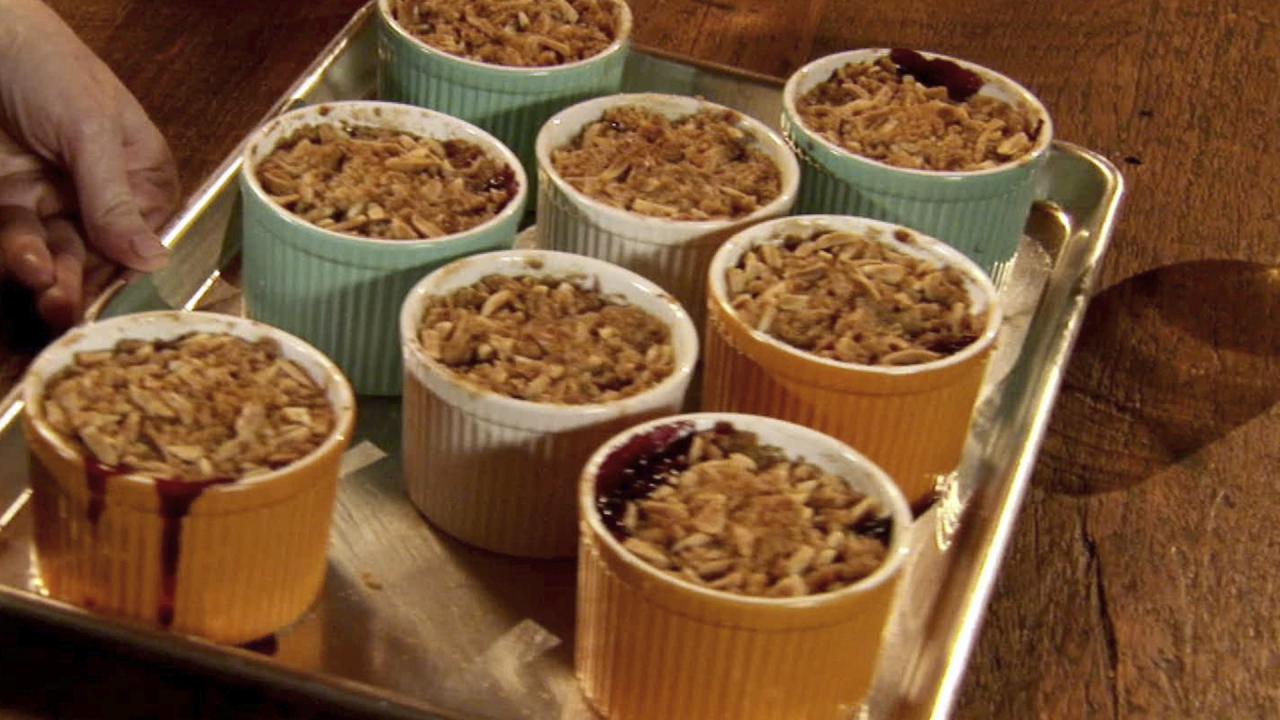 Ree's Cherry Almond Crisp