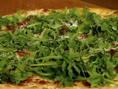 Prosciutto and Arugula Pizza