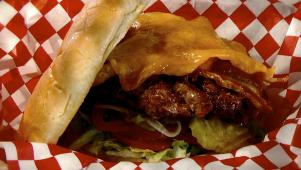 Out-of-Sight Brisket Burger