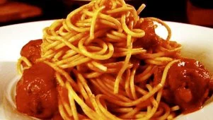 Mama's Meatballs and Spaghetti