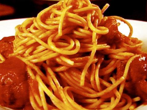 Spaghetti with My Mamas Meatballs