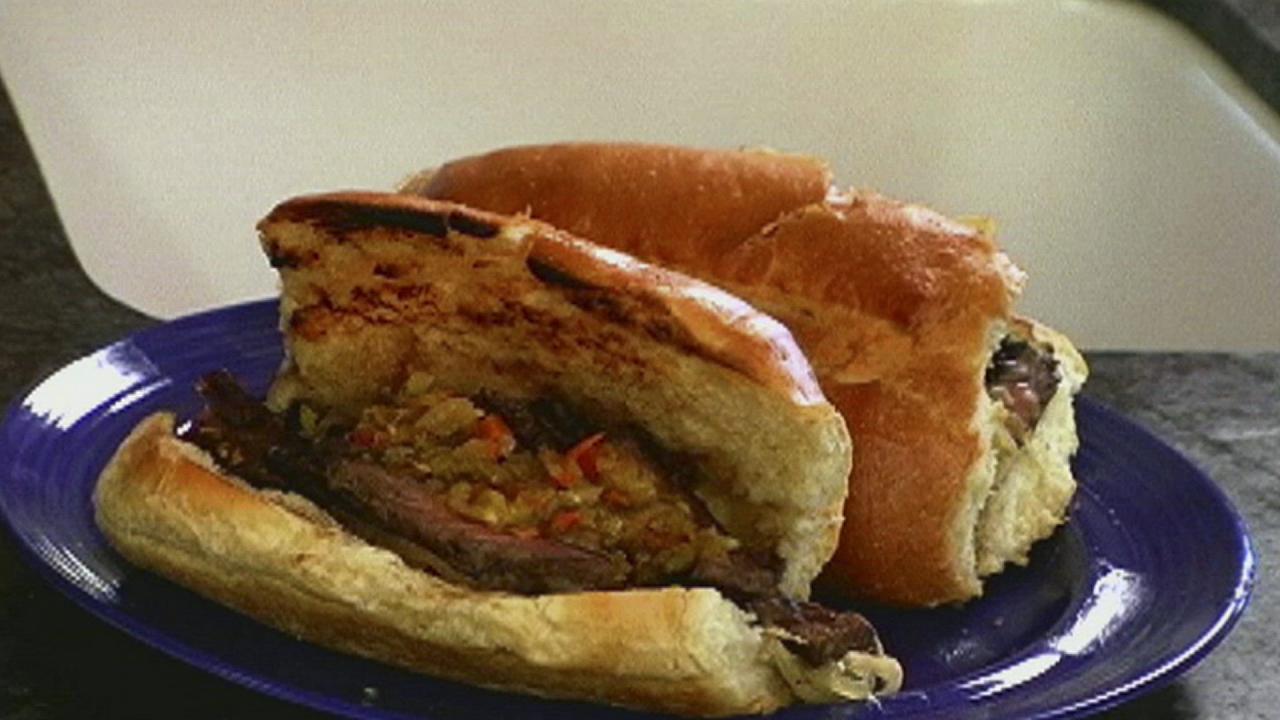 Chicago Cheese Steak Sandwich