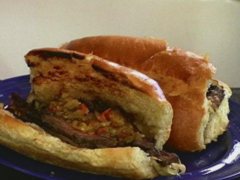 Chicago Cheese Steak Sandwich