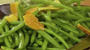 Orange-Scented Green Beans