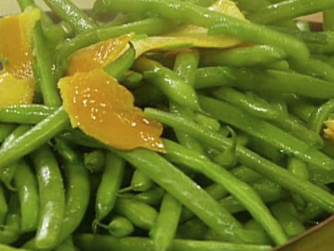 Orange-Scented Green Beans