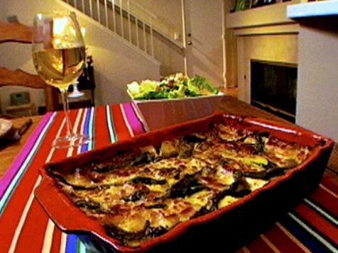 Mexican Corn & Poblano Lasagna
