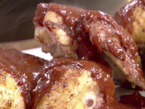 Spiced Chicken with Chocolate Pasilla Sauce