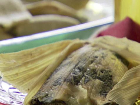 Kale and Cheese Tamales